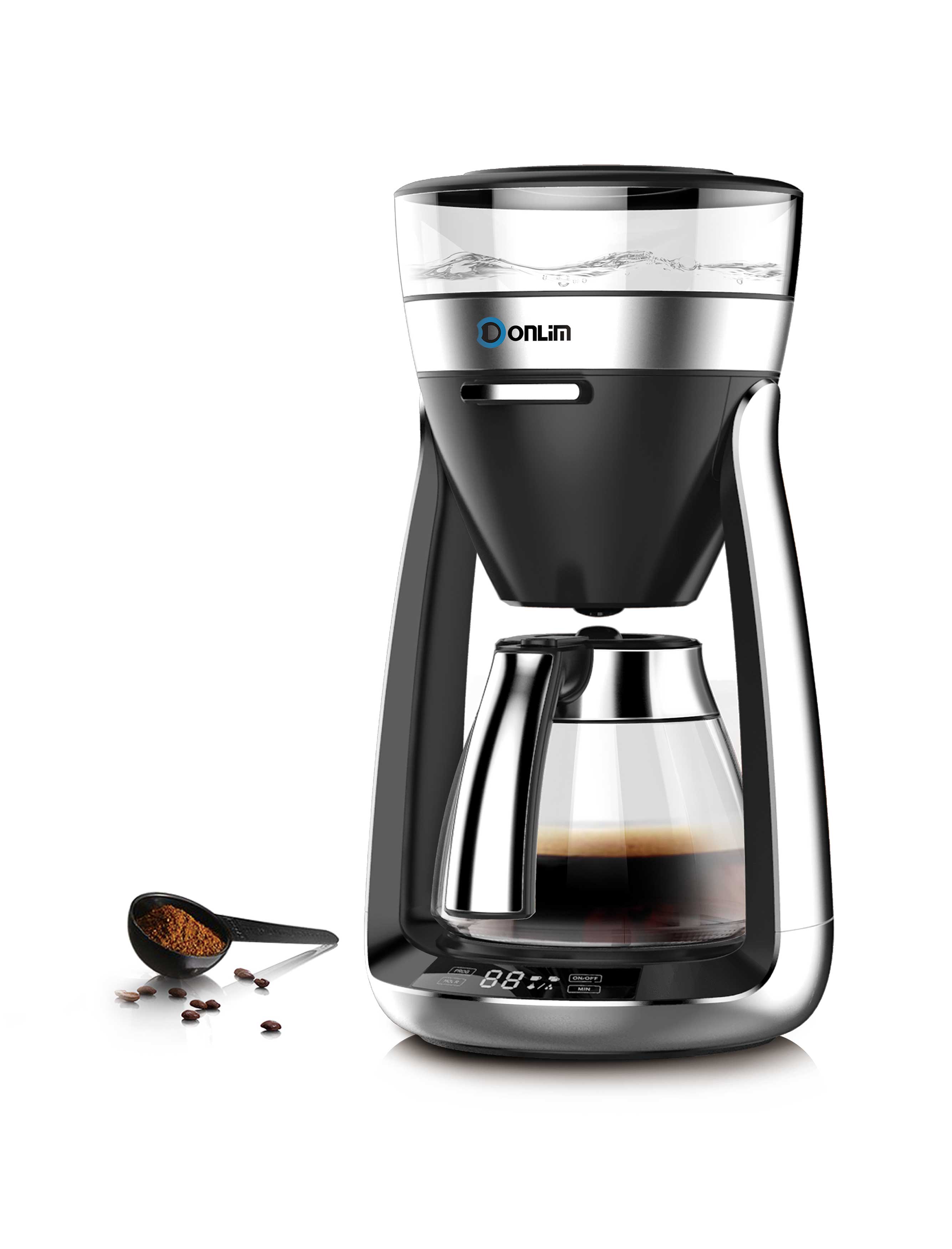 2019 red dot design concept award，High-Temperature，High temperature coffee machine，Streamlined hourglass design，Fashion Styling，