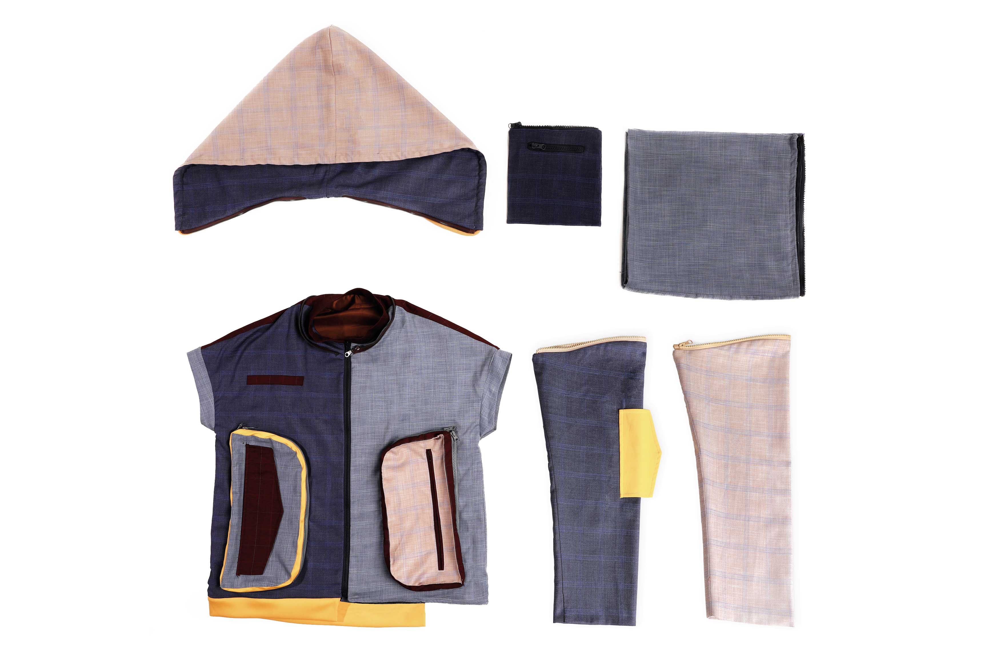 2019红点设计概念大奖,衣服,风衣,模块化,环保,回收材料