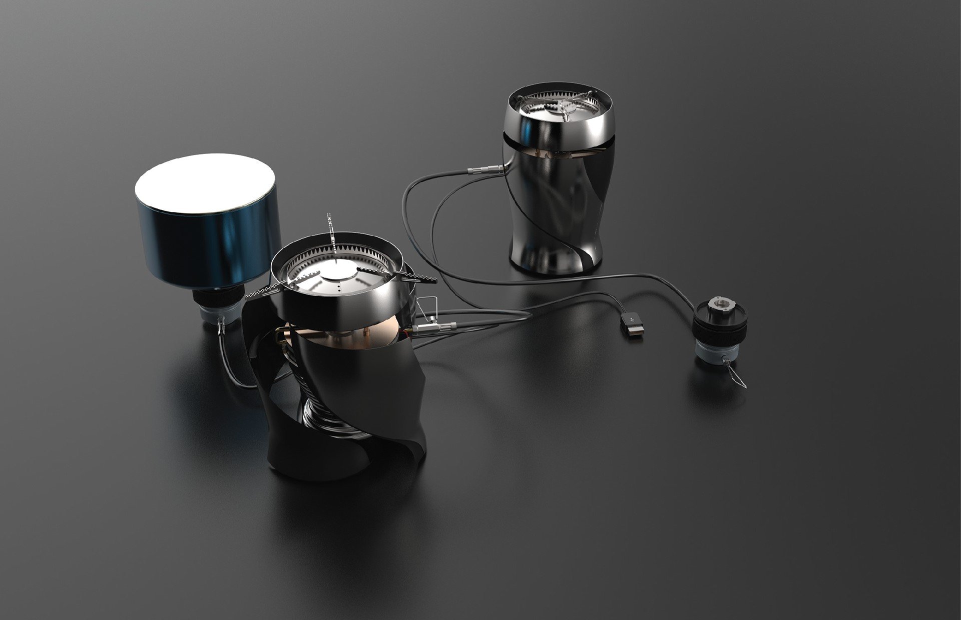 Reprint，industrial design，product design，Motor generator，Camping stove，