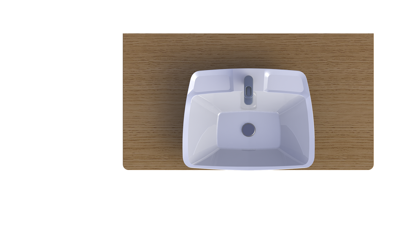 Reprint，industrial design，product design，Wash basin，bathroom，