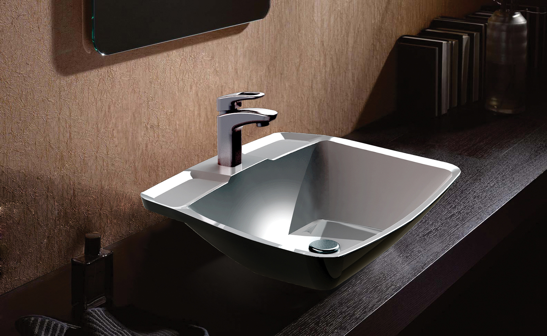Reprint，industrial design，product design，Wash basin，bathroom，