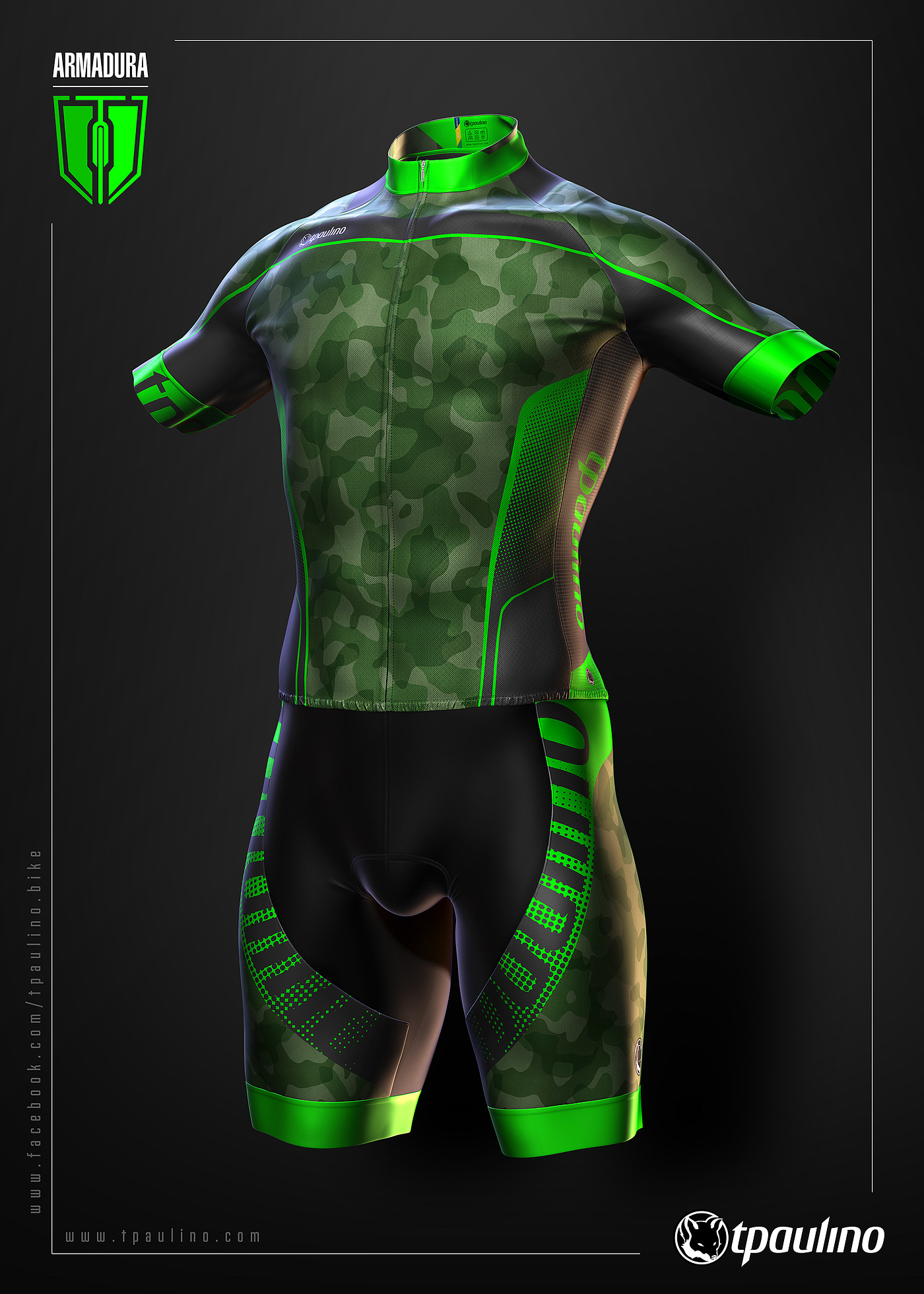 Reprint，industrial design，product design，Bicycle suit，outdoors，