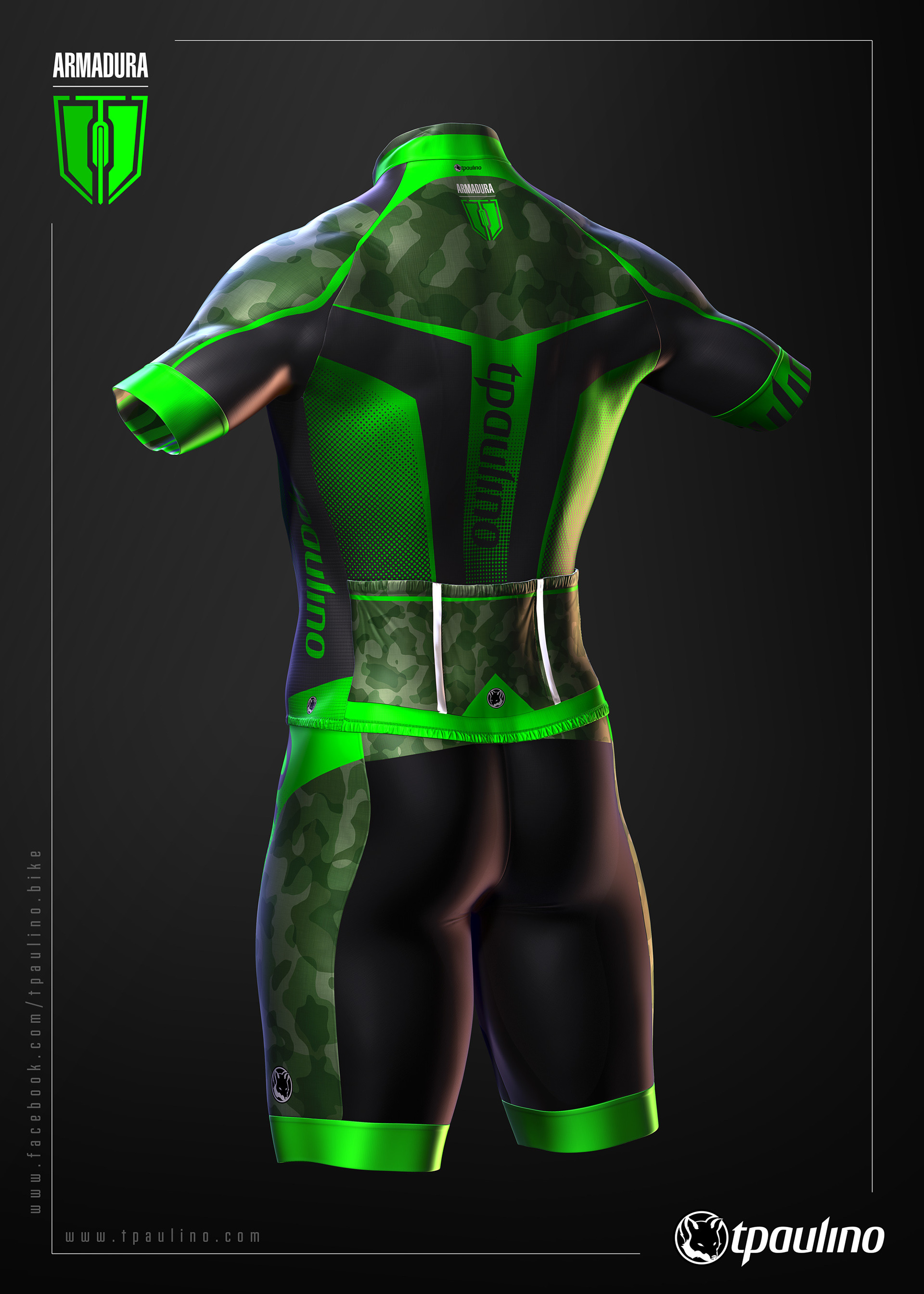 Reprint，industrial design，product design，Bicycle suit，outdoors，