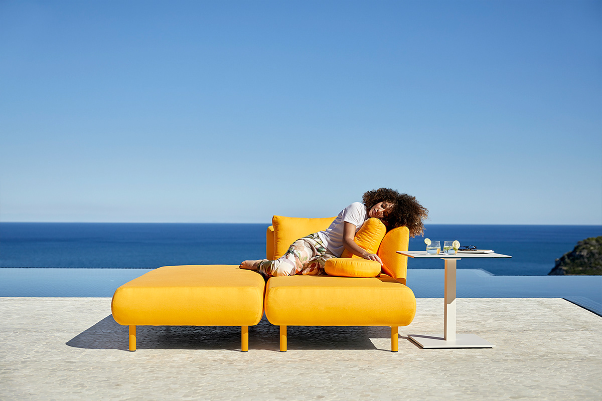 Outdoor furniture，sofa，furniture design ，mediterranean sea，