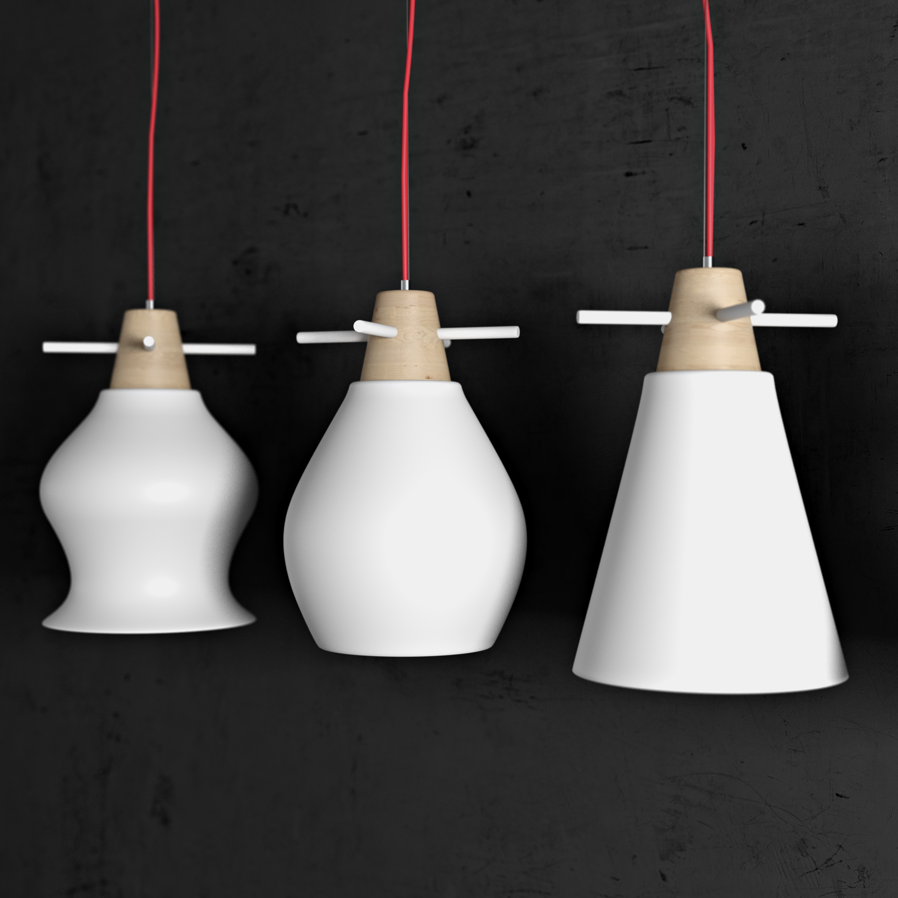 Home Furnishing，a chandelier，product design，industrial design，Simplicity，