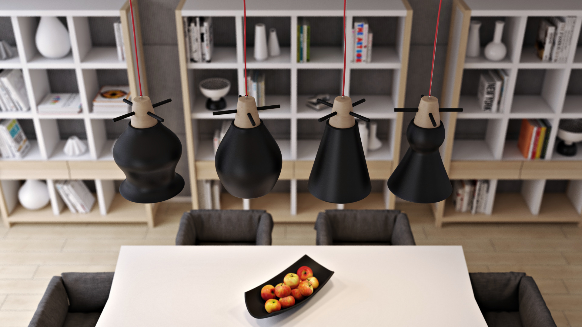 Home Furnishing，a chandelier，product design，industrial design，Simplicity，