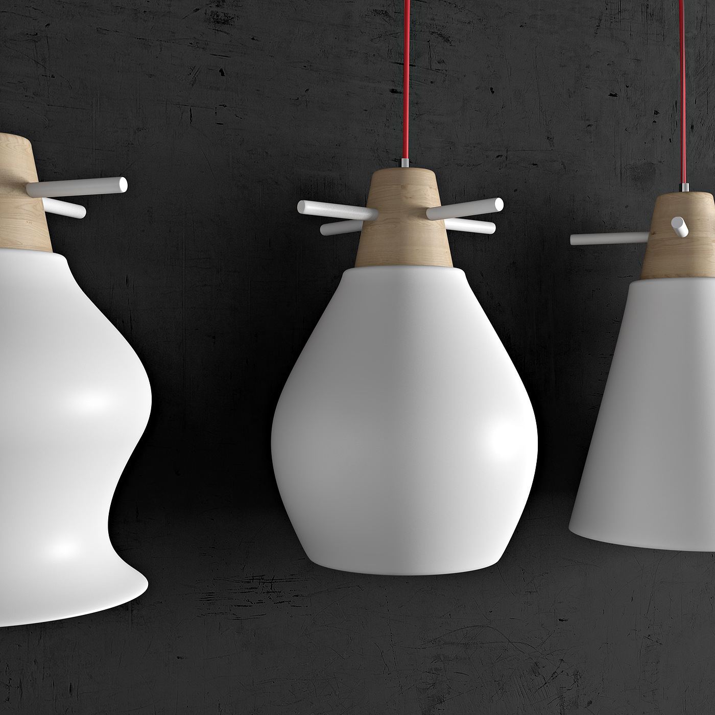 Home Furnishing，a chandelier，product design，industrial design，Simplicity，