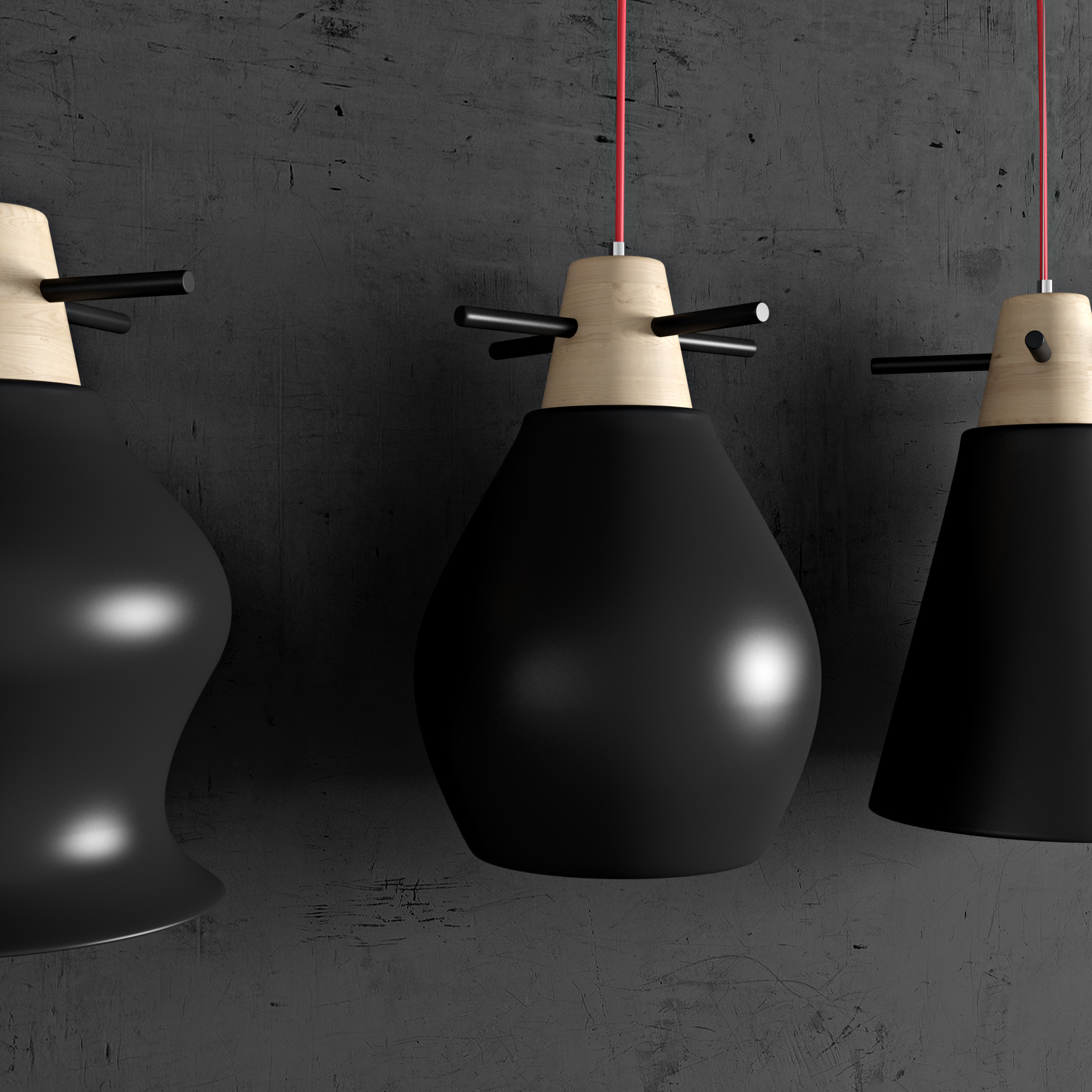 Home Furnishing，a chandelier，product design，industrial design，Simplicity，