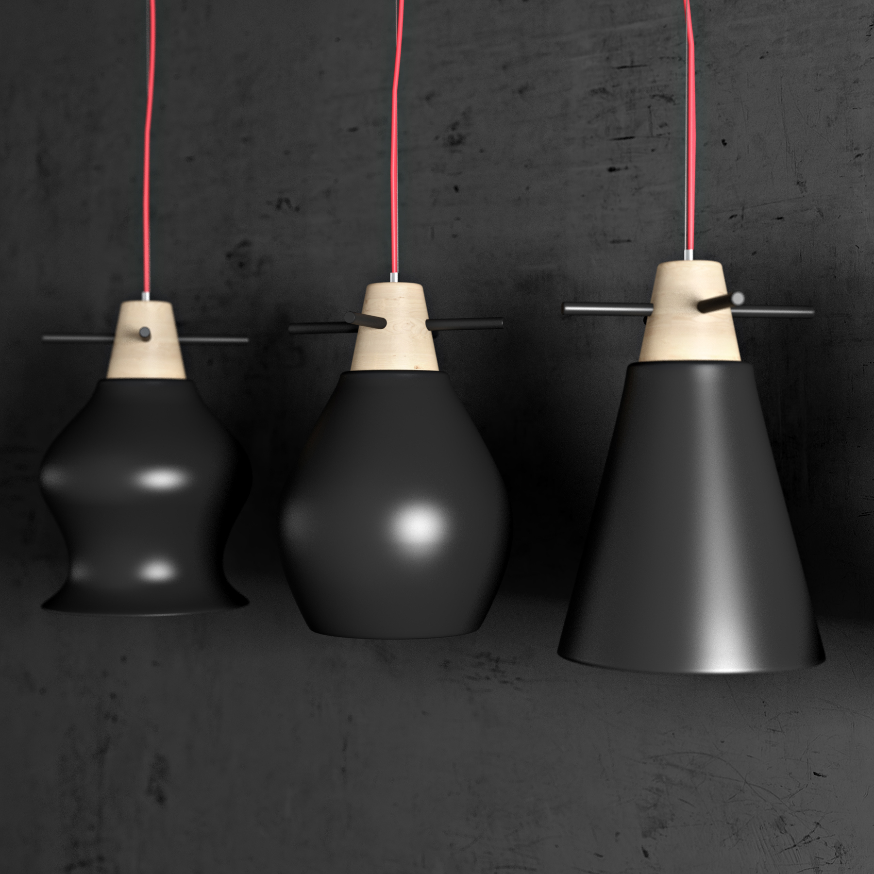 Home Furnishing，a chandelier，product design，industrial design，Simplicity，