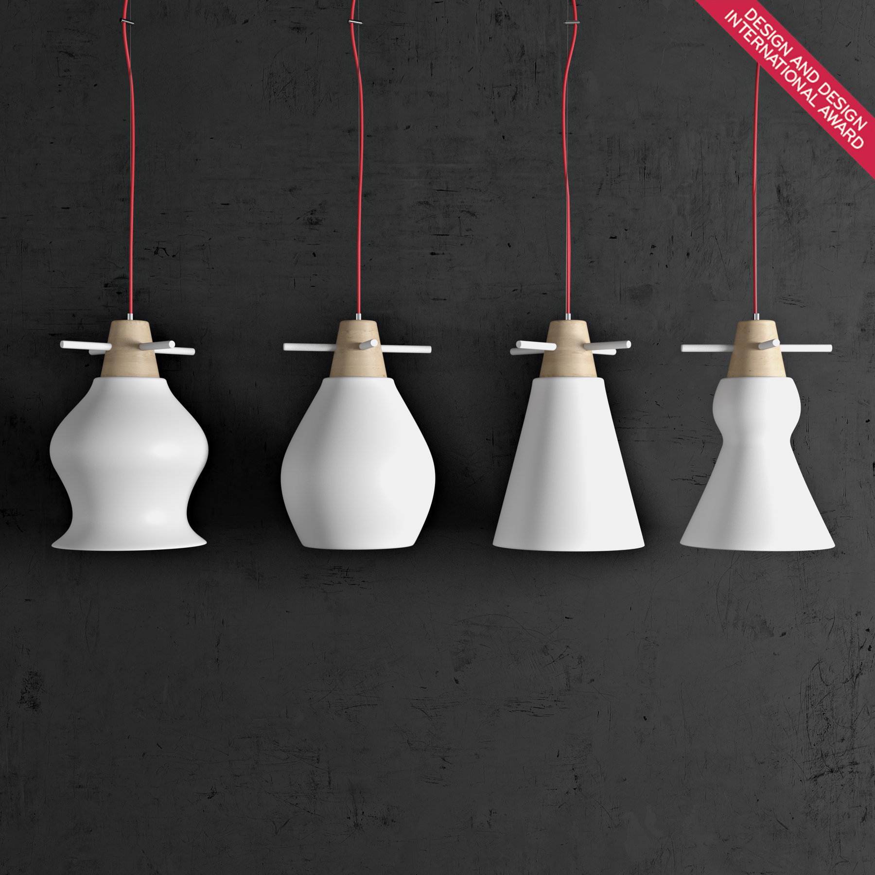 Home Furnishing，a chandelier，product design，industrial design，Simplicity，