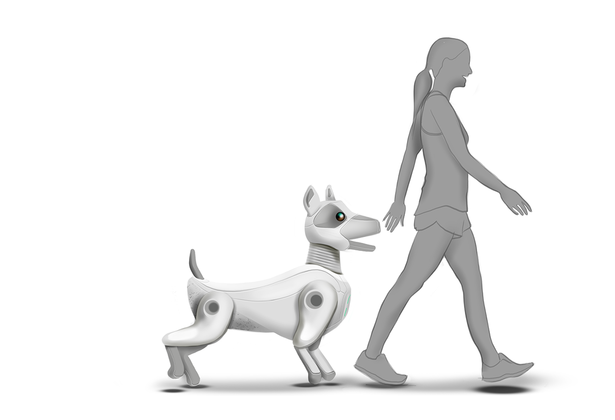 Robot dog，Electronic pet，industrial design，robot，