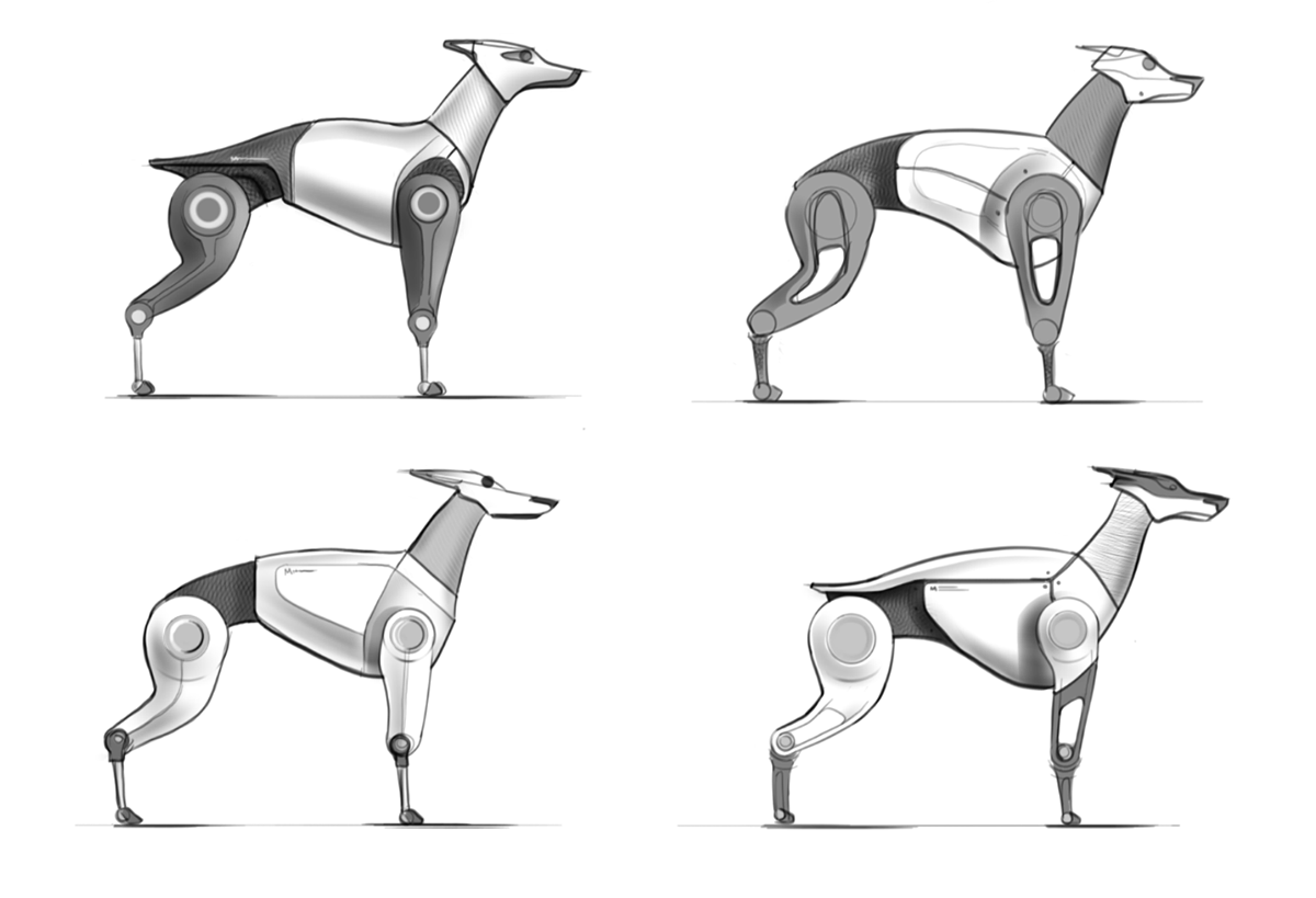 Robot dog，Electronic pet，industrial design，robot，