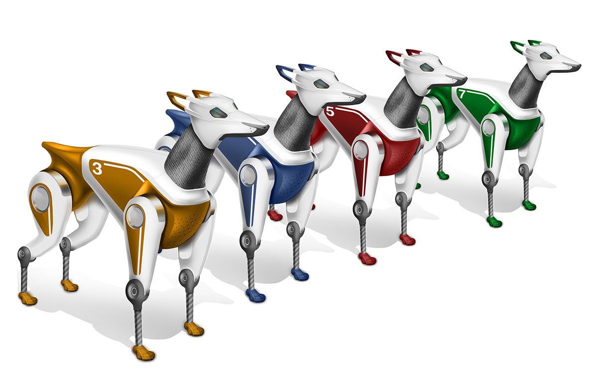 Robot dog，Electronic pet，industrial design，robot，