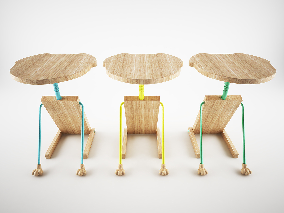 Natural materials，chair，Dog，indoor，