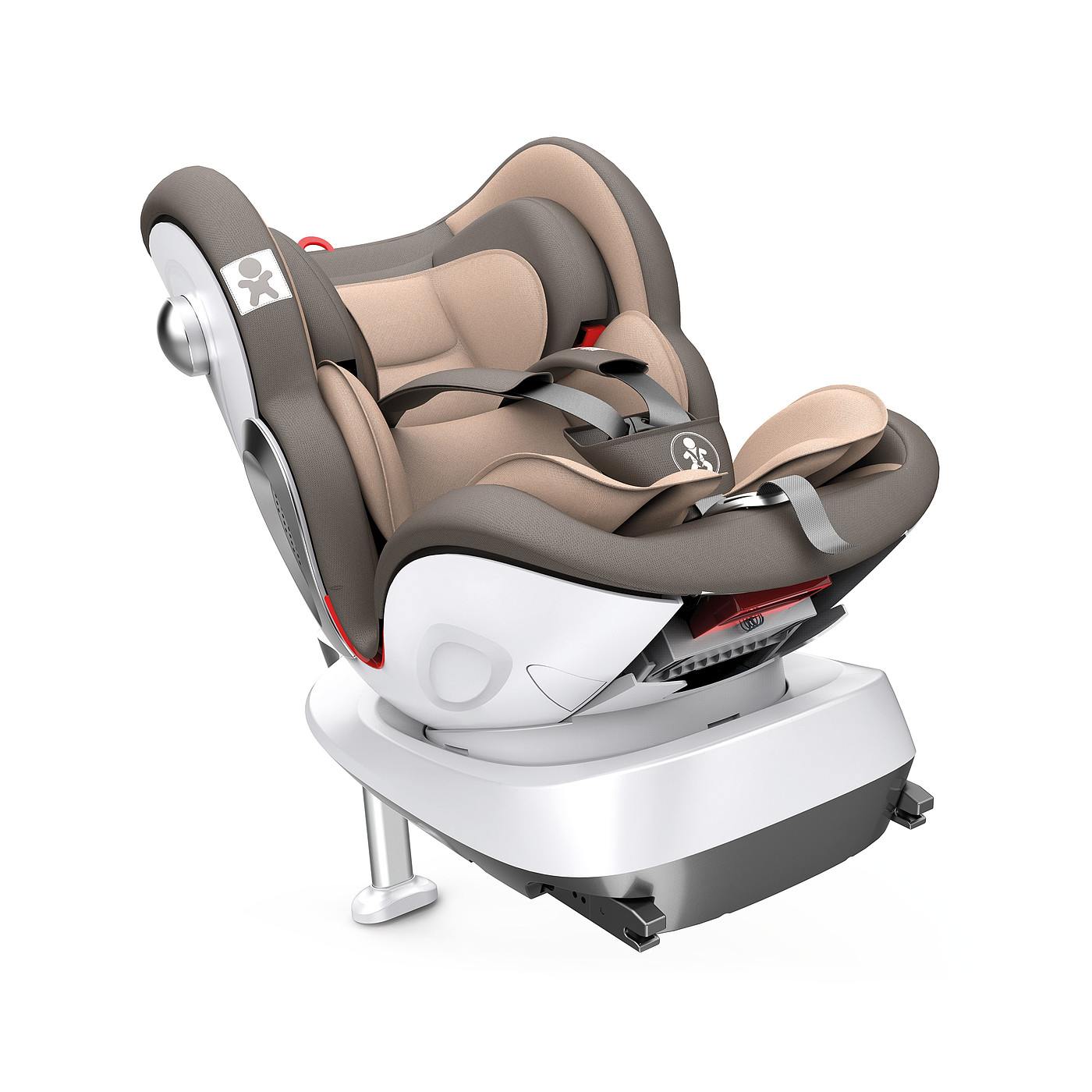 2019 red dot design concept award，Butterfly child safety seat，Protect cervical spine，Vehicle supplies，