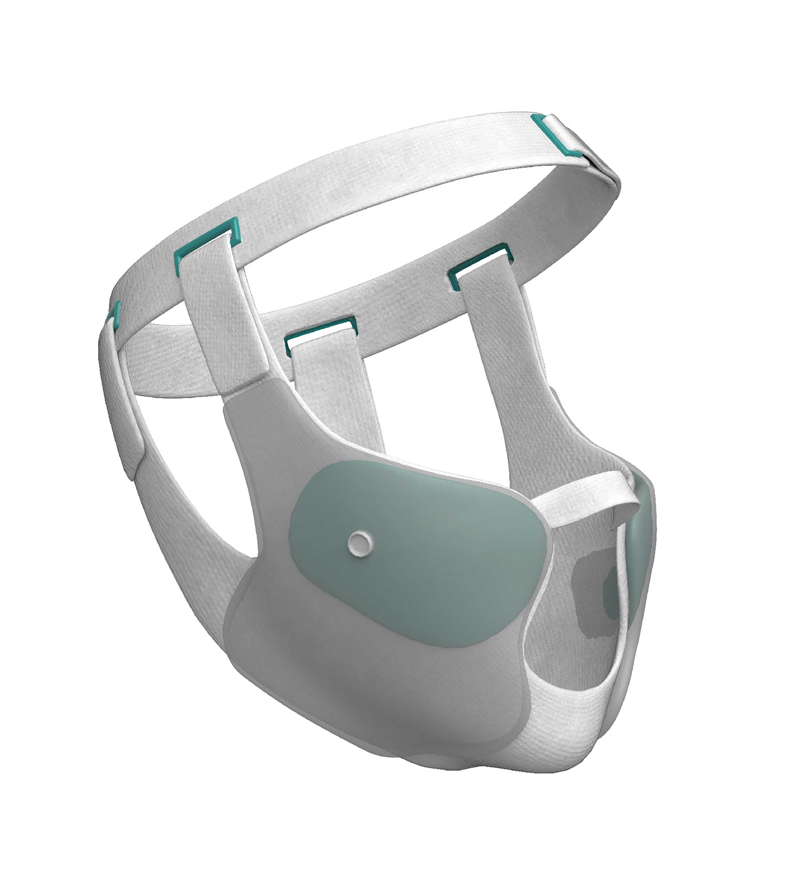 2019 red dot design concept award，Designed for patients undergoing maxillofacial surgery，Pressurized medical mask，
