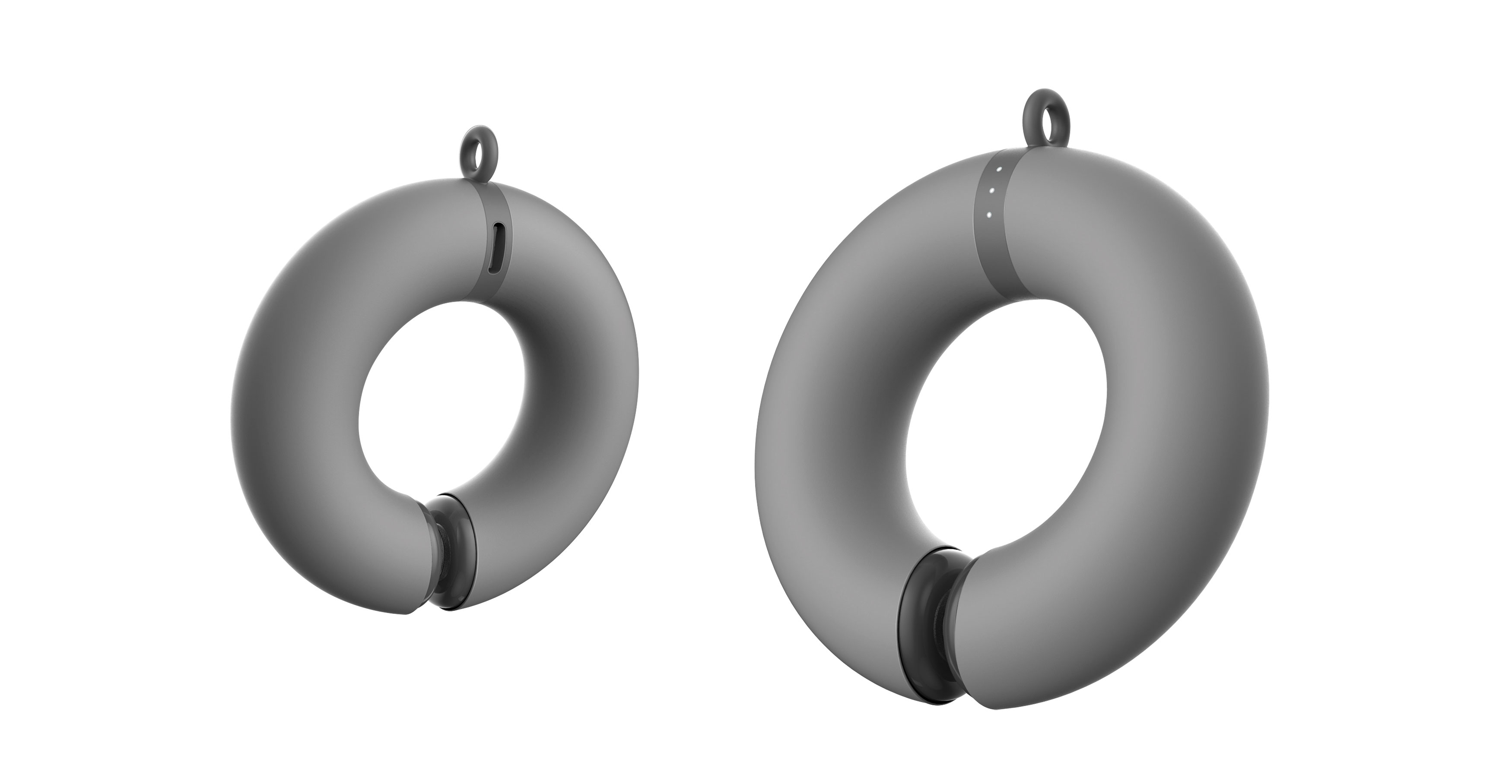 annular，Earphone box，Bluetooth headset，PlayGear Stealth ，Elastic ring，2019 red dot design concept award，