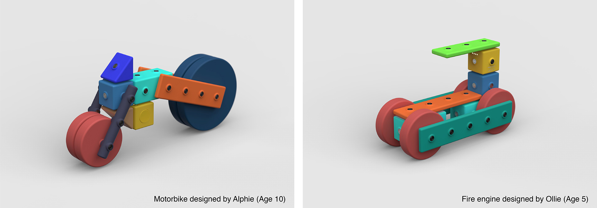 Tablet programming，Toy design，Building block game，modularization，2019 red dot design concept award，