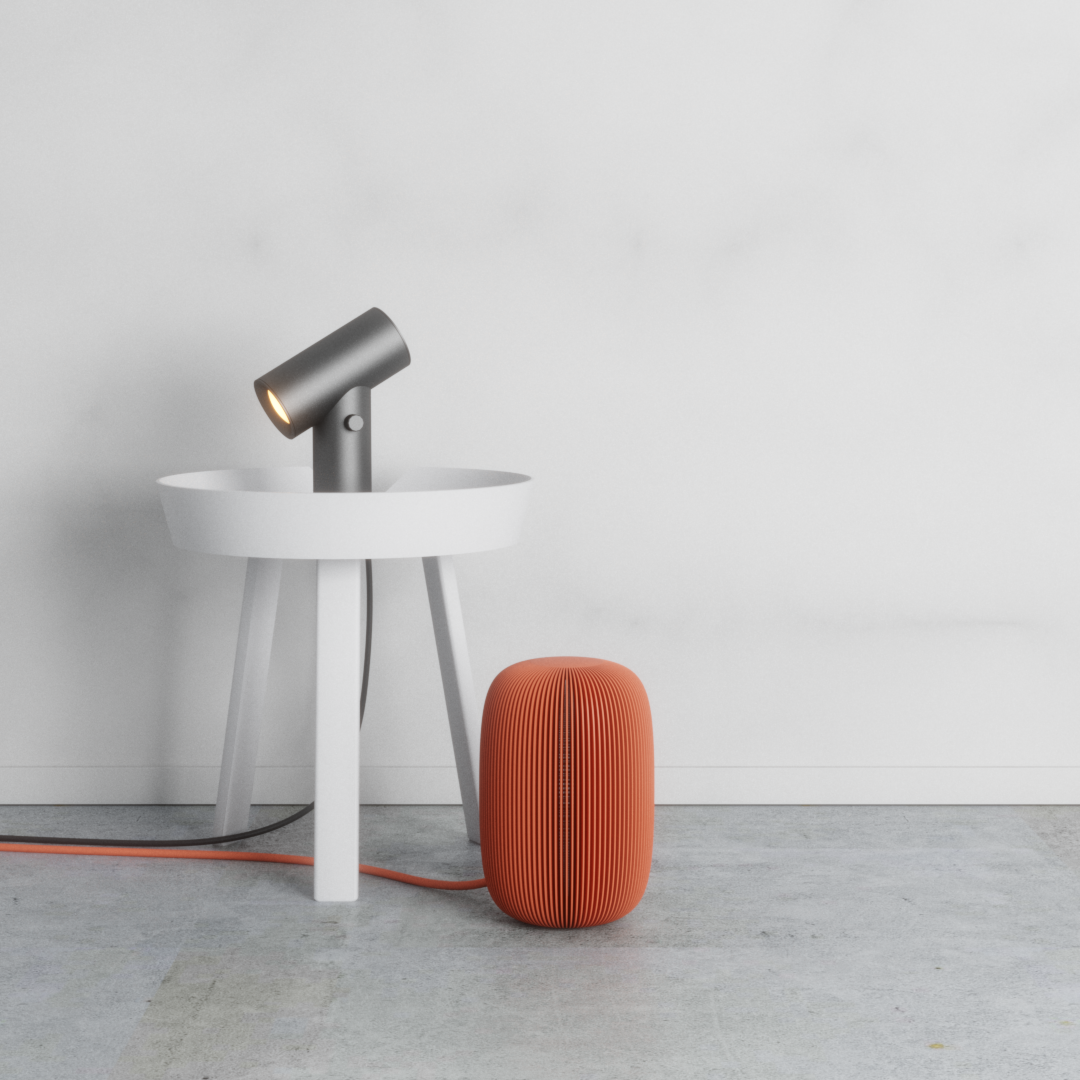 Gradient，Concise beauty，heater，Concentric grid，2019 red dot design concept award，