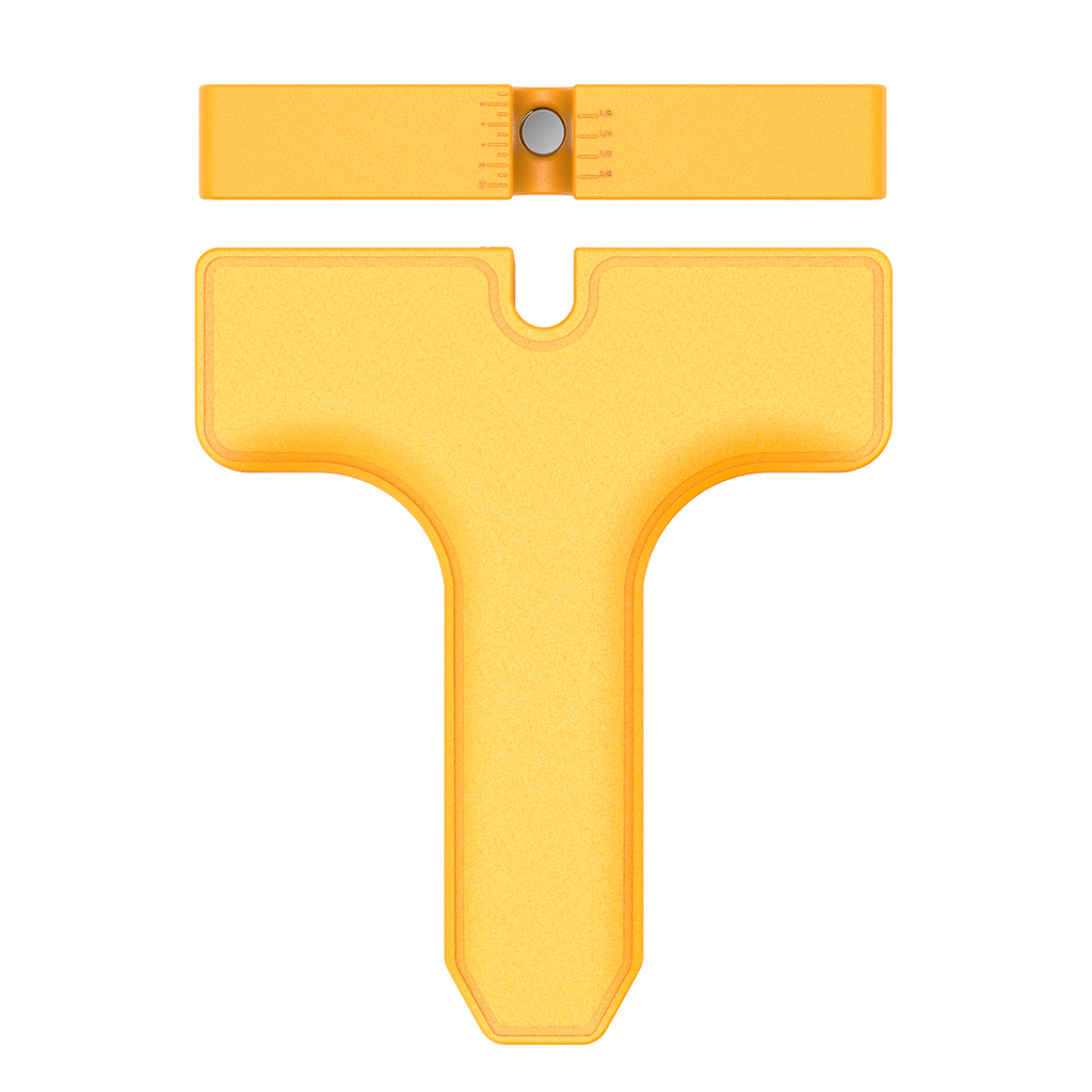 Measuring tools，Measuring ruler，multi-function，hammer，Protect fingers，2019 red dot design concept award，