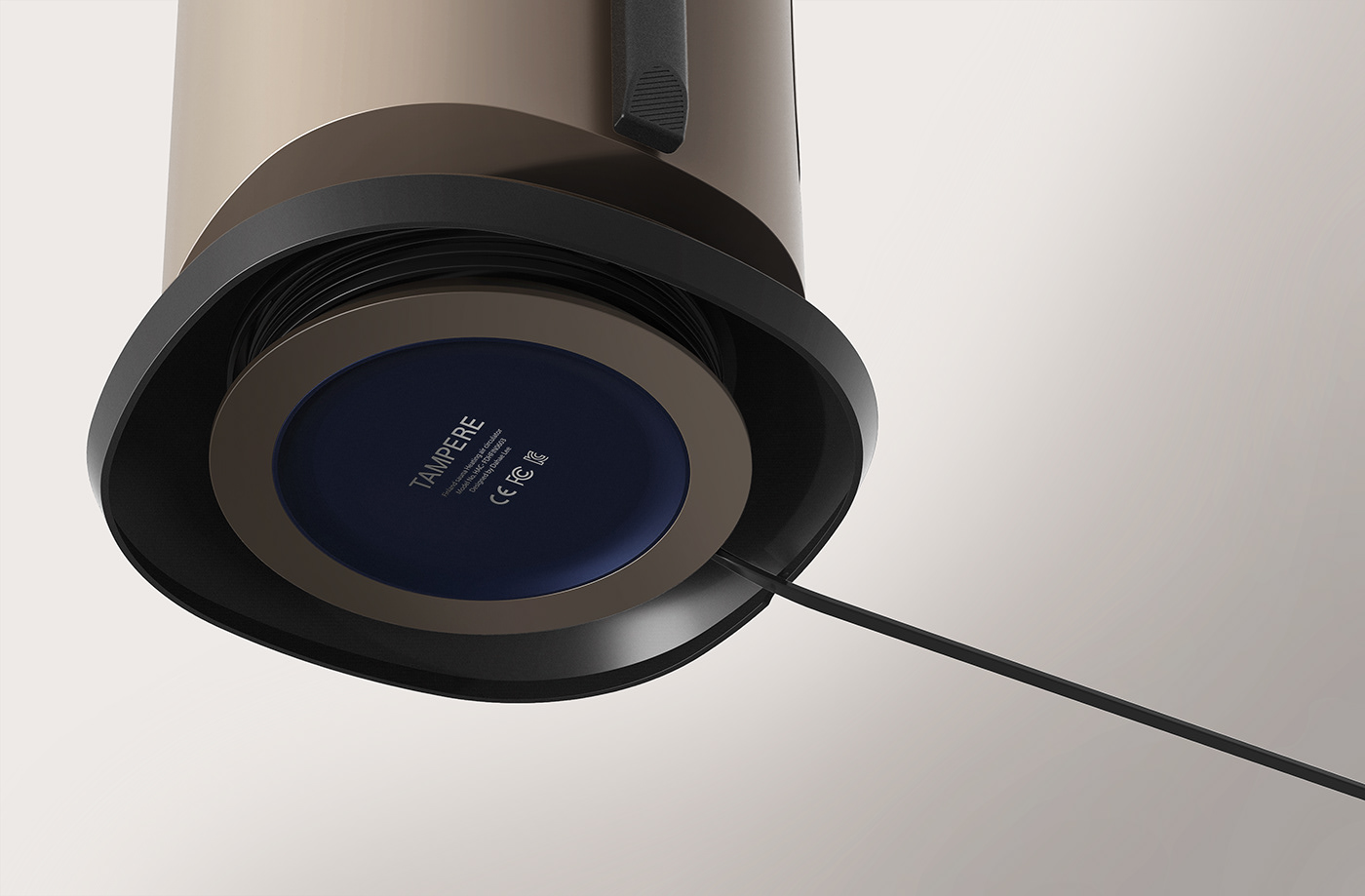 2019 red dot design concept award，Air circulator，air cleaner，Function of hot fog humidifier，