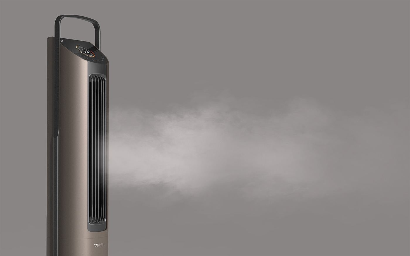 2019 red dot design concept award，Air circulator，air cleaner，Function of hot fog humidifier，