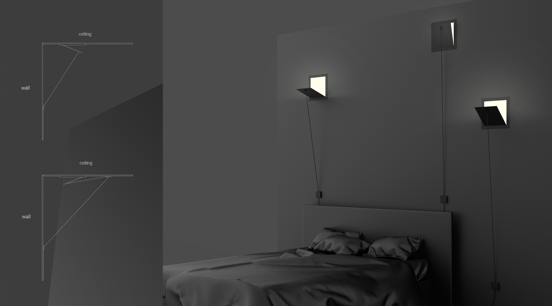 reflector，Mechanical dimmer，Hatch light，lamps and lanterns，2019 red dot design concept award，