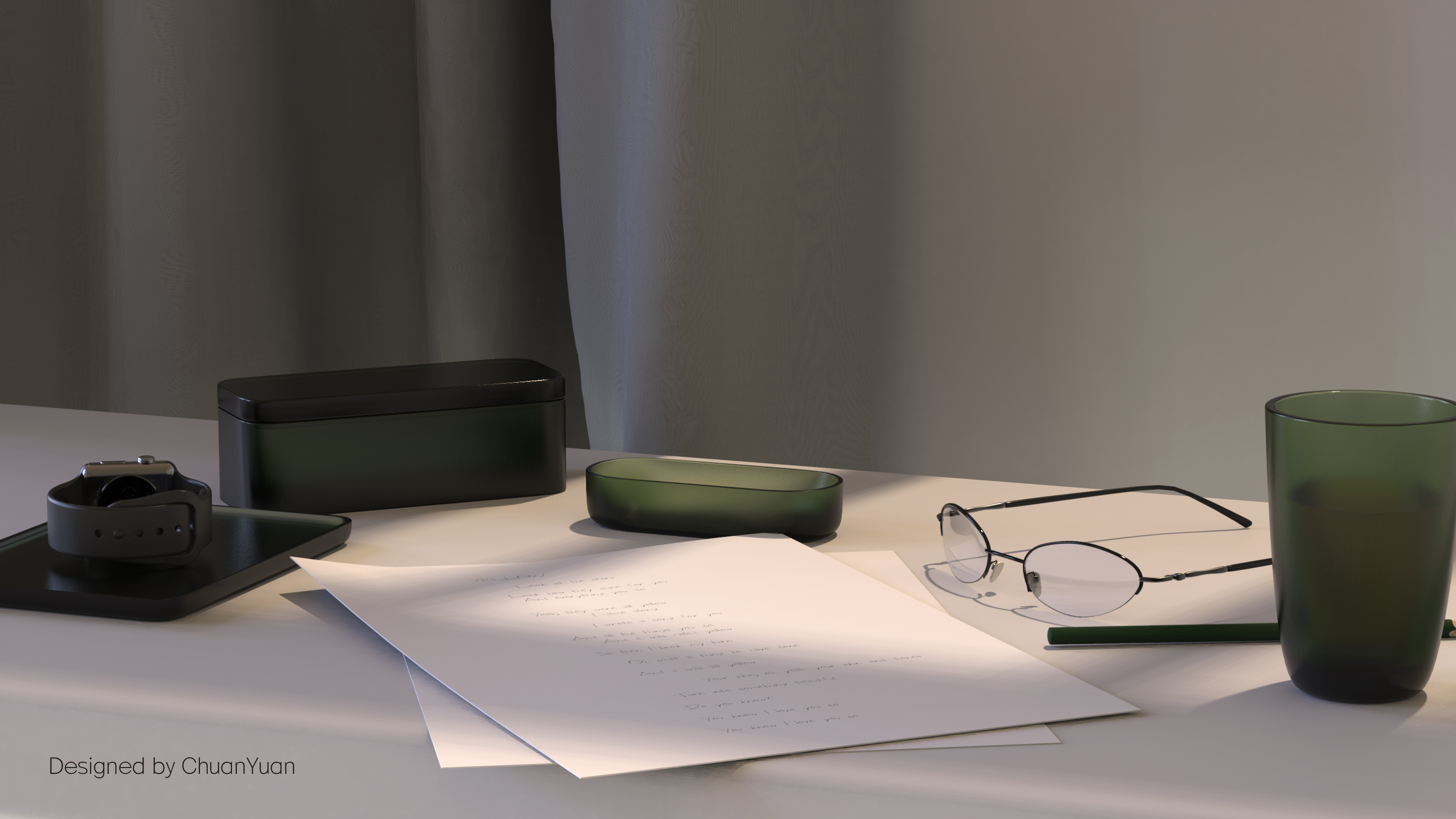 Desktop, storage and sundries，