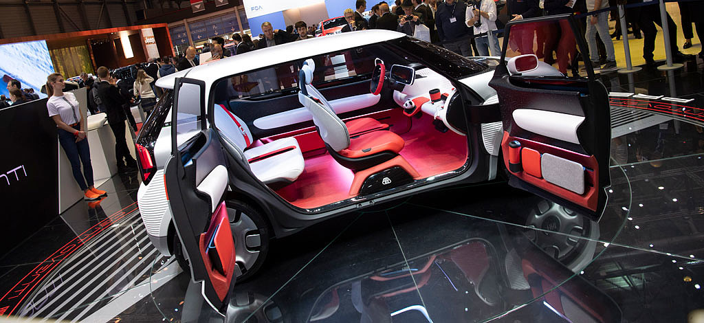 2019红点设计概念大奖，菲亚特电动概念汽车，