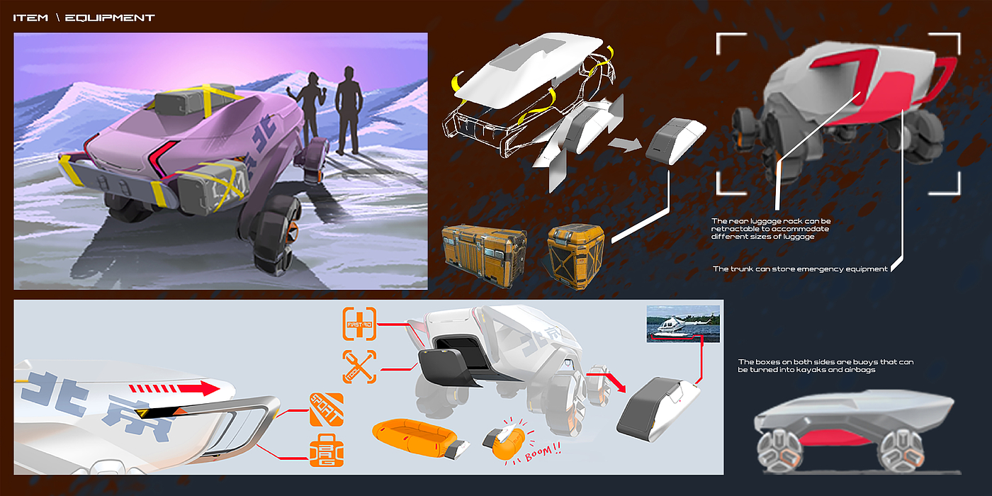 Concept vehicle，