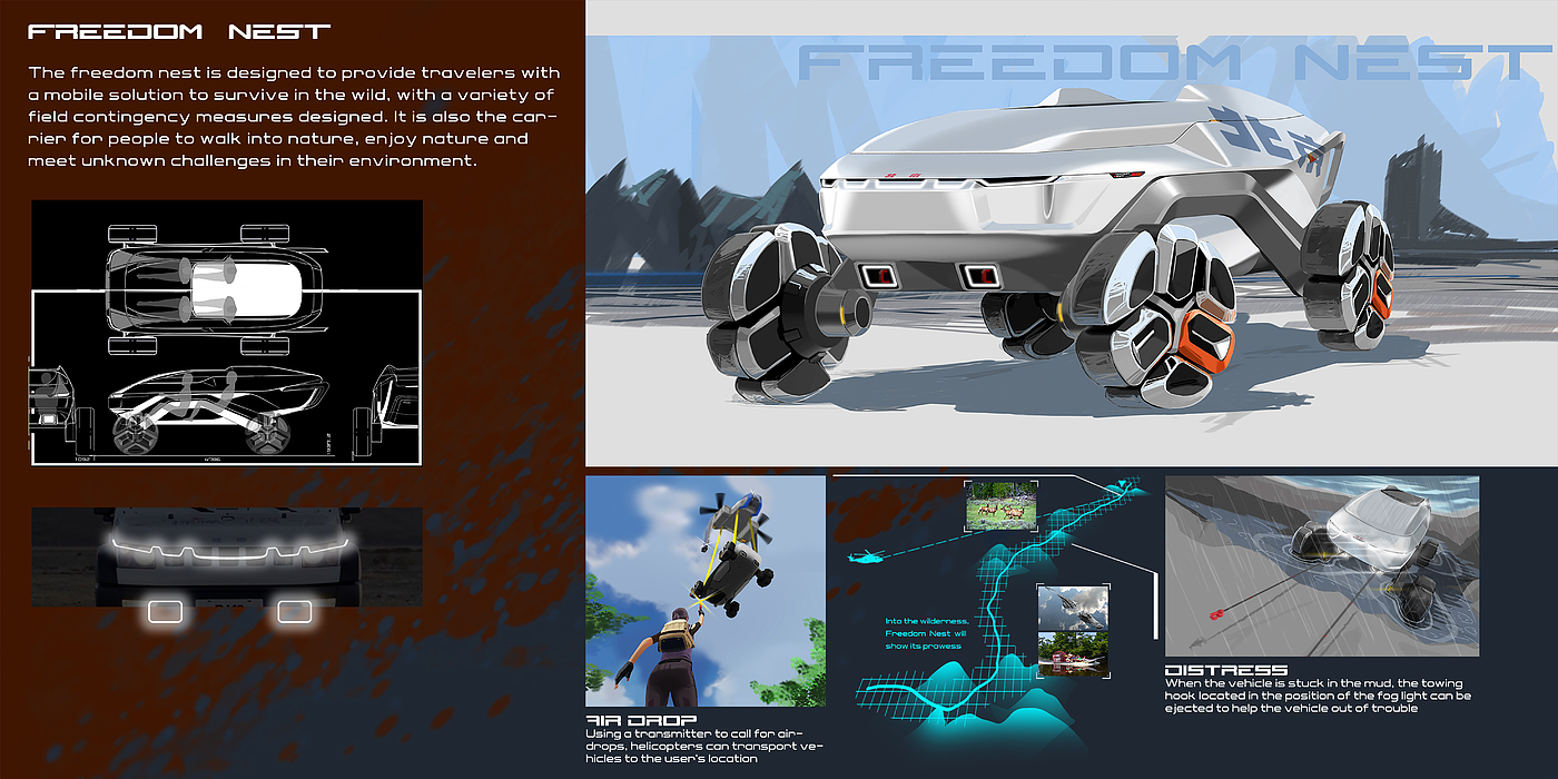 Concept vehicle，