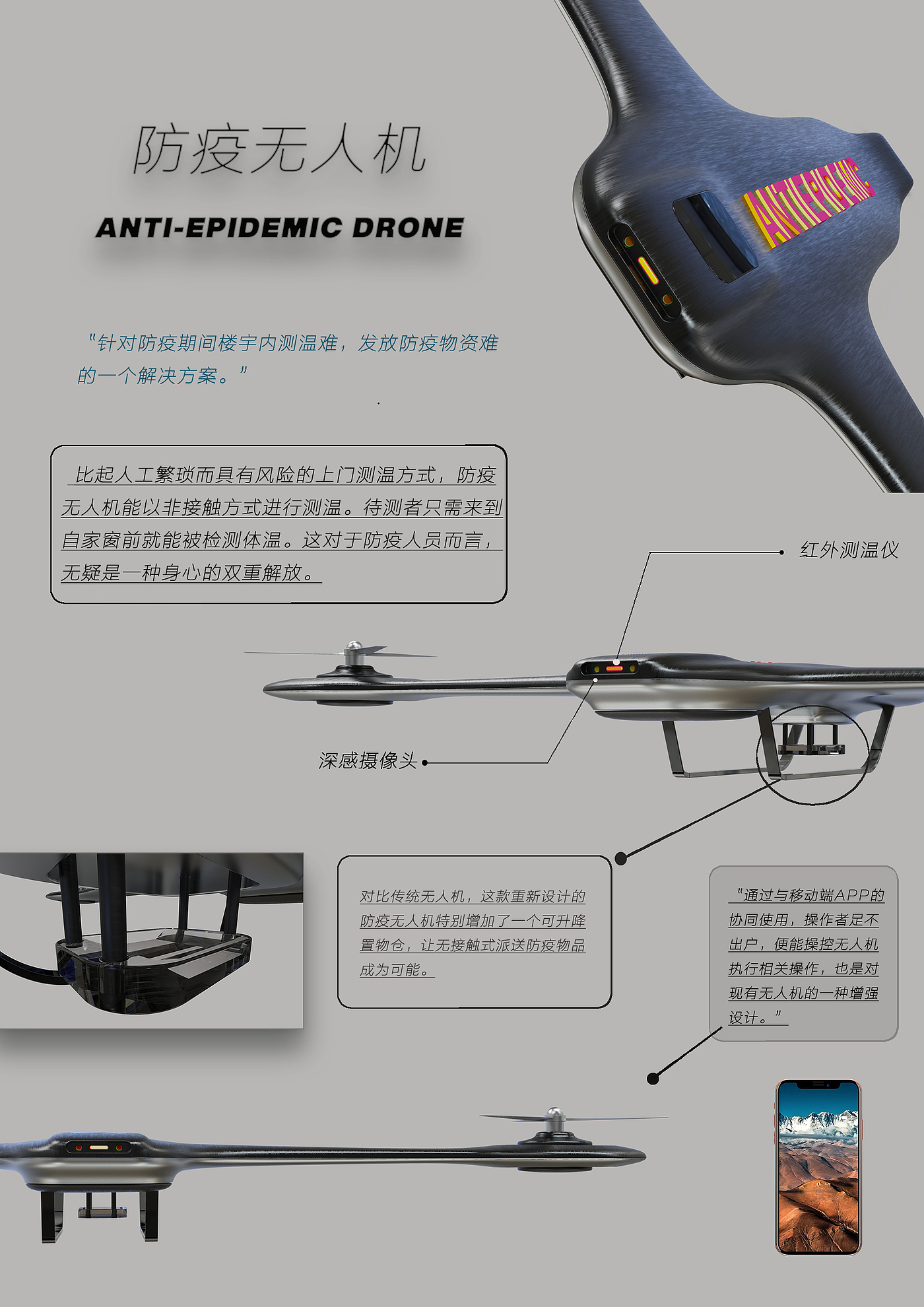 UAV，Epidemic prevention supplies，science and technology，