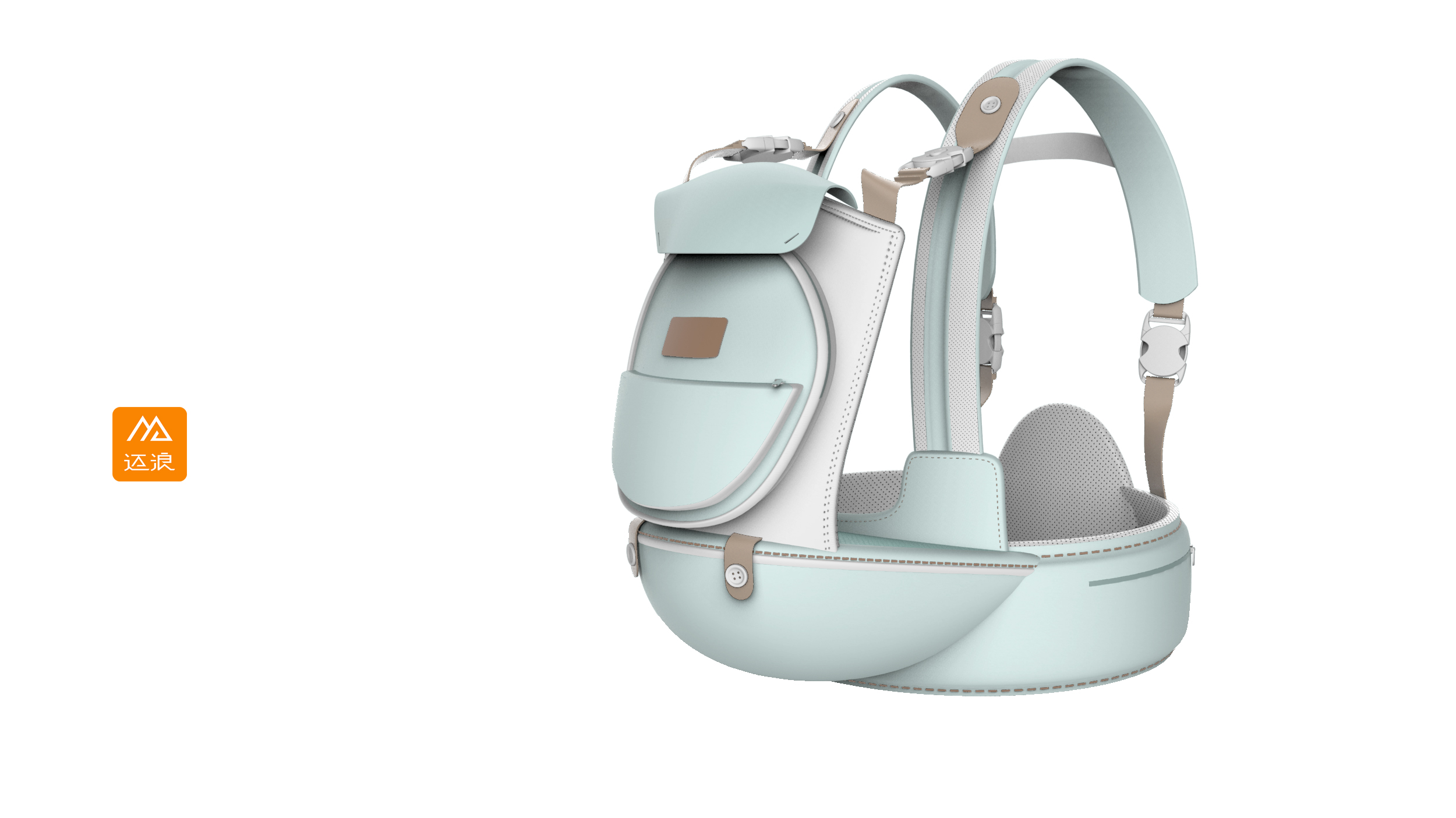 Mother and baby products - children's waist stool design，