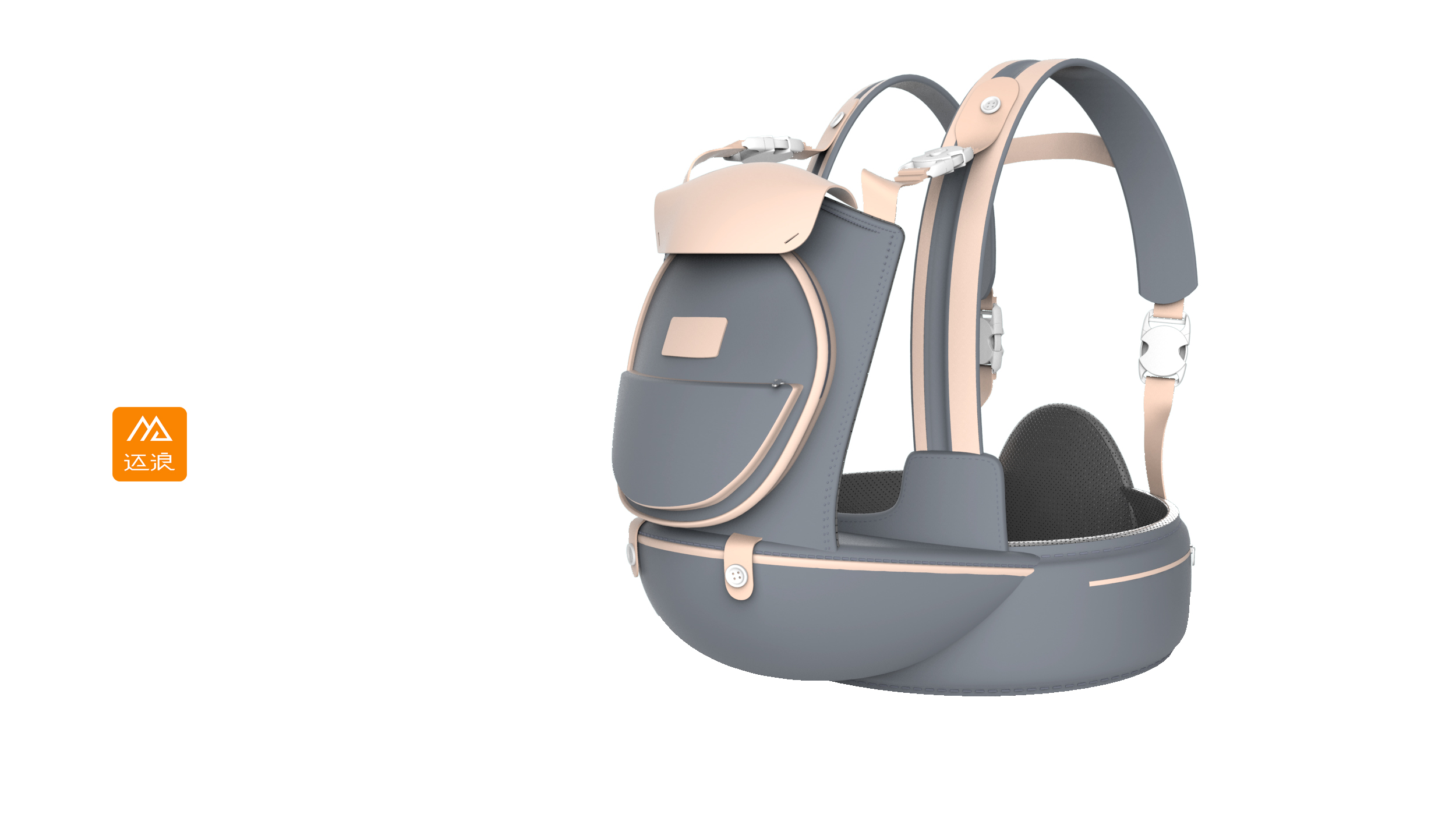 Mother and baby products - children's waist stool design，