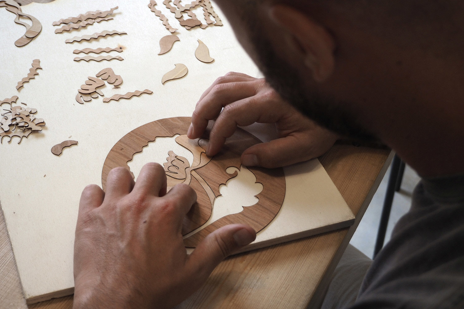 Home Furnishing，product design，industrial design，Clothes hanging，wood，