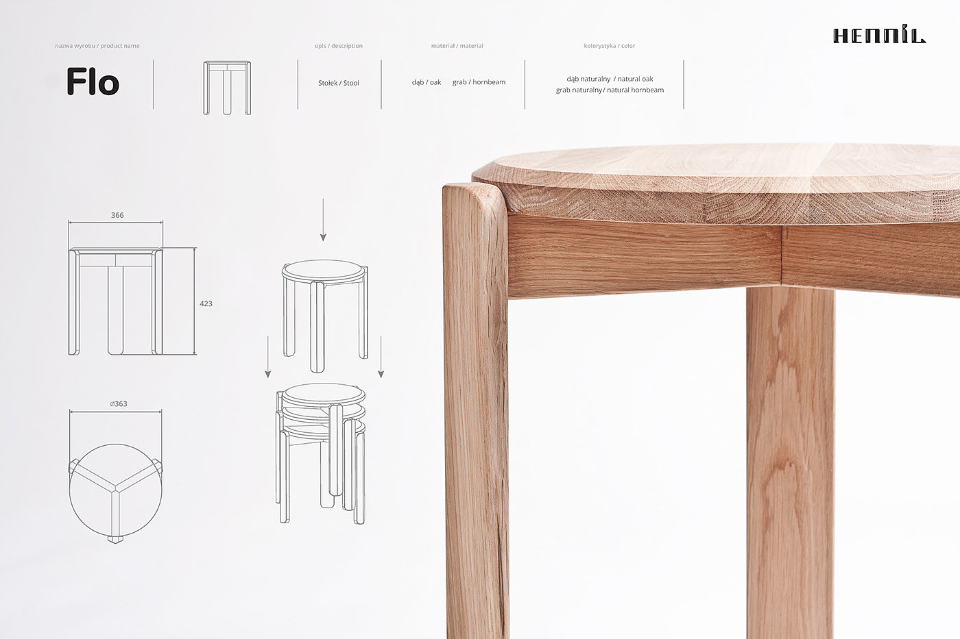 concise，light，wooden ，chair，stool，Home furniture，