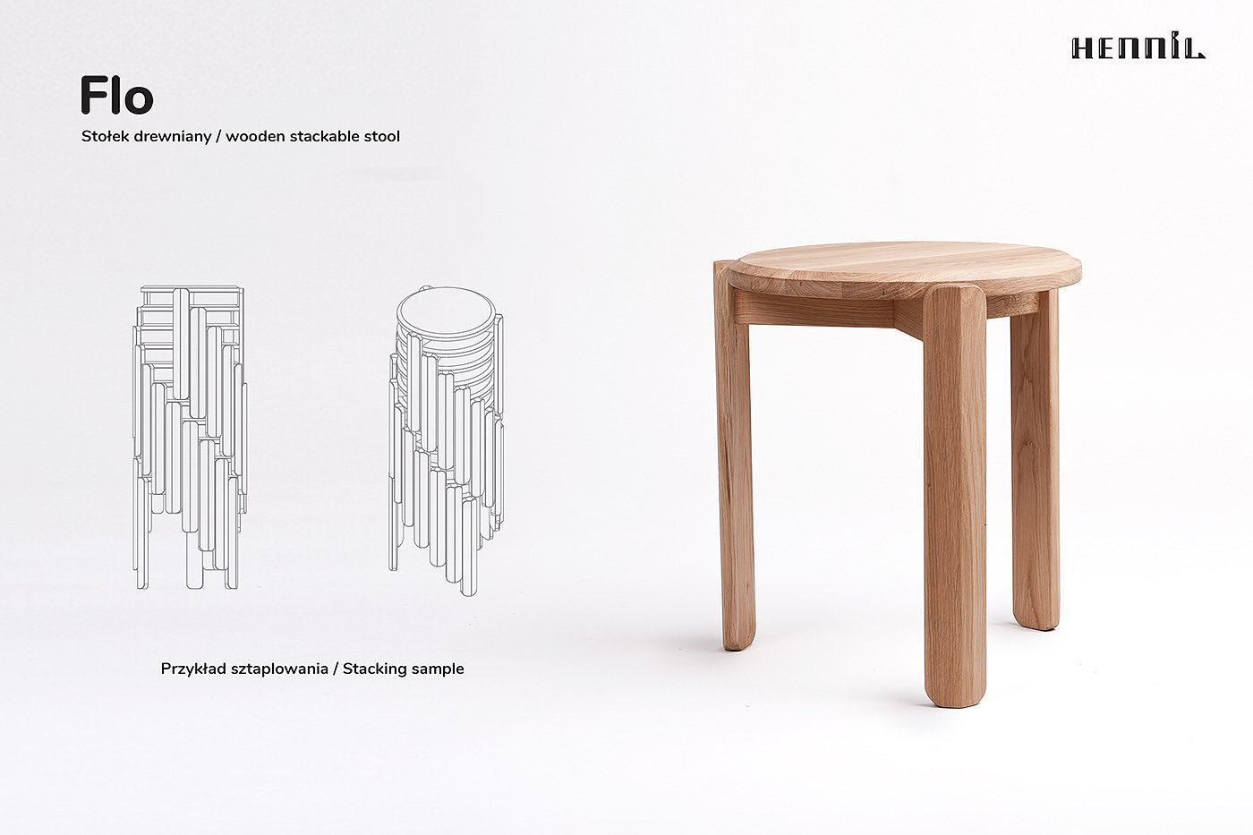 concise，light，wooden ，chair，stool，Home furniture，