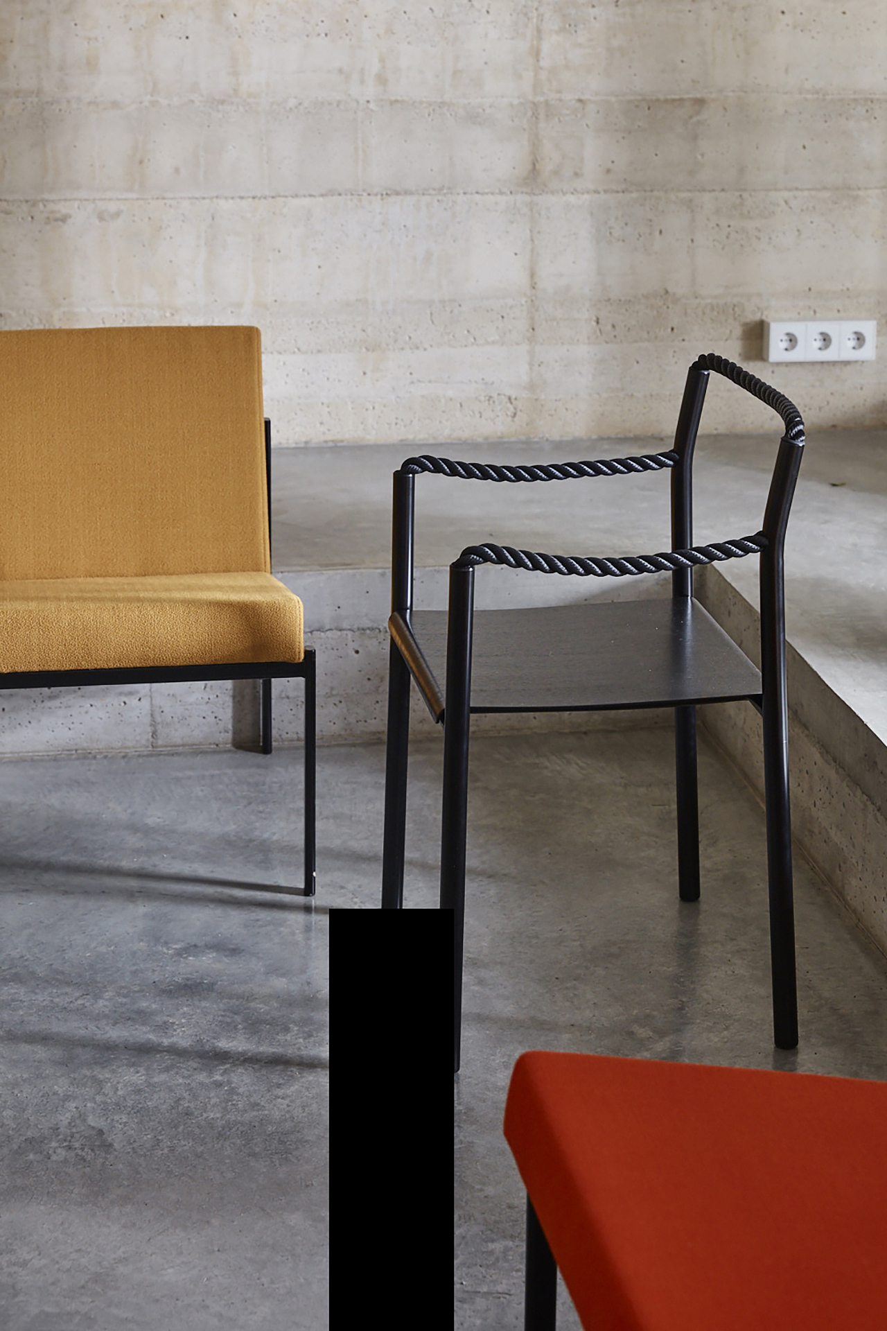 Home furniture，chair，stool，Rope，Simplicity，