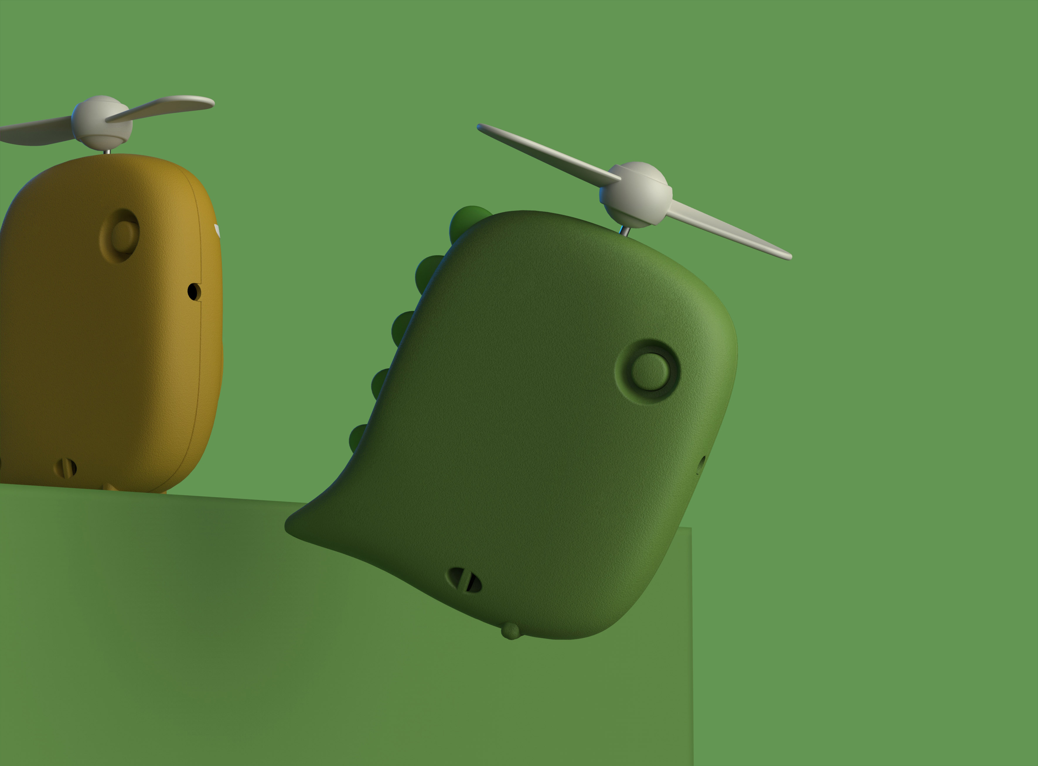 dinosaur，Fan，maze，turntable，ball，