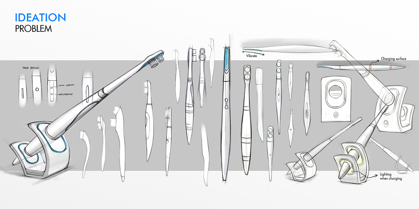 Reprint，industrial design，product design，Electric toothbrush，bathroom，hygiene，