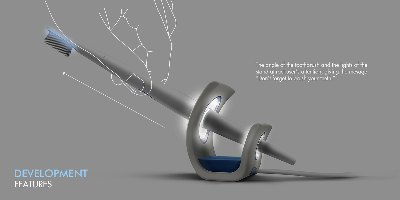 Reprint，industrial design，product design，Electric toothbrush，bathroom，hygiene，