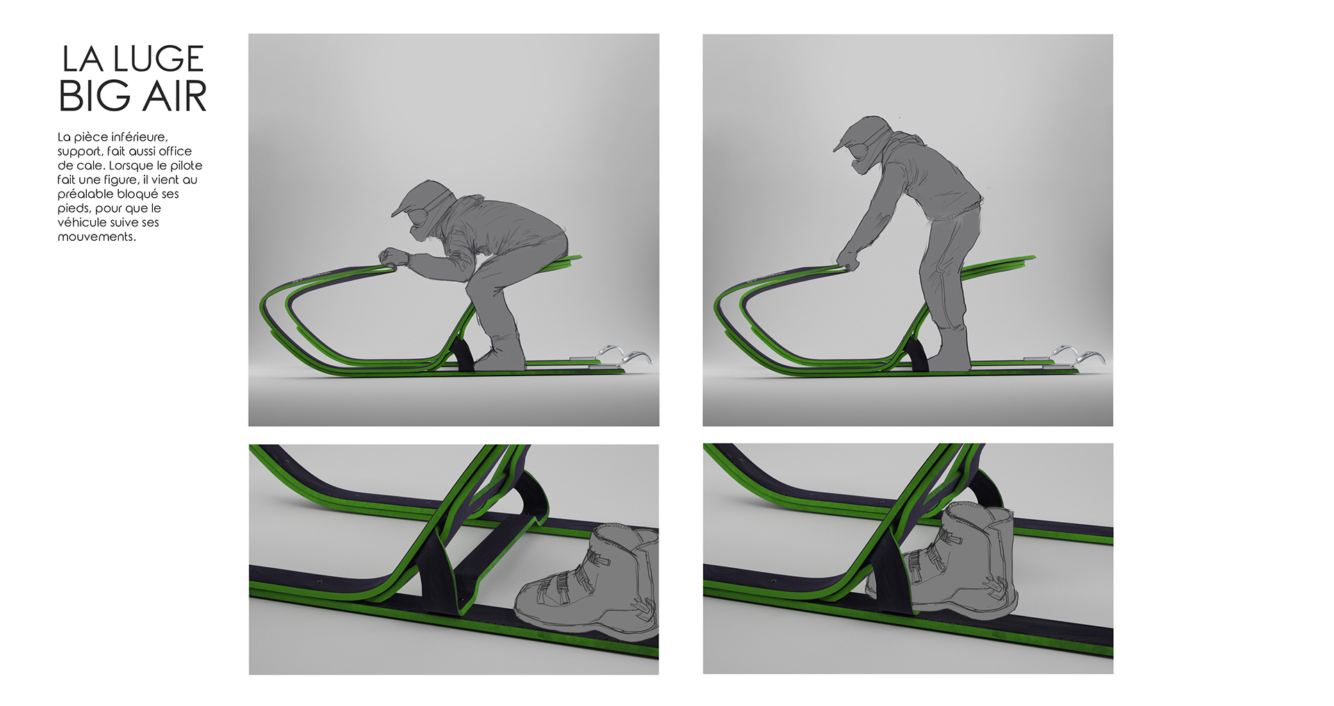 Reprint，industrial design，product design，sled，outdoors，