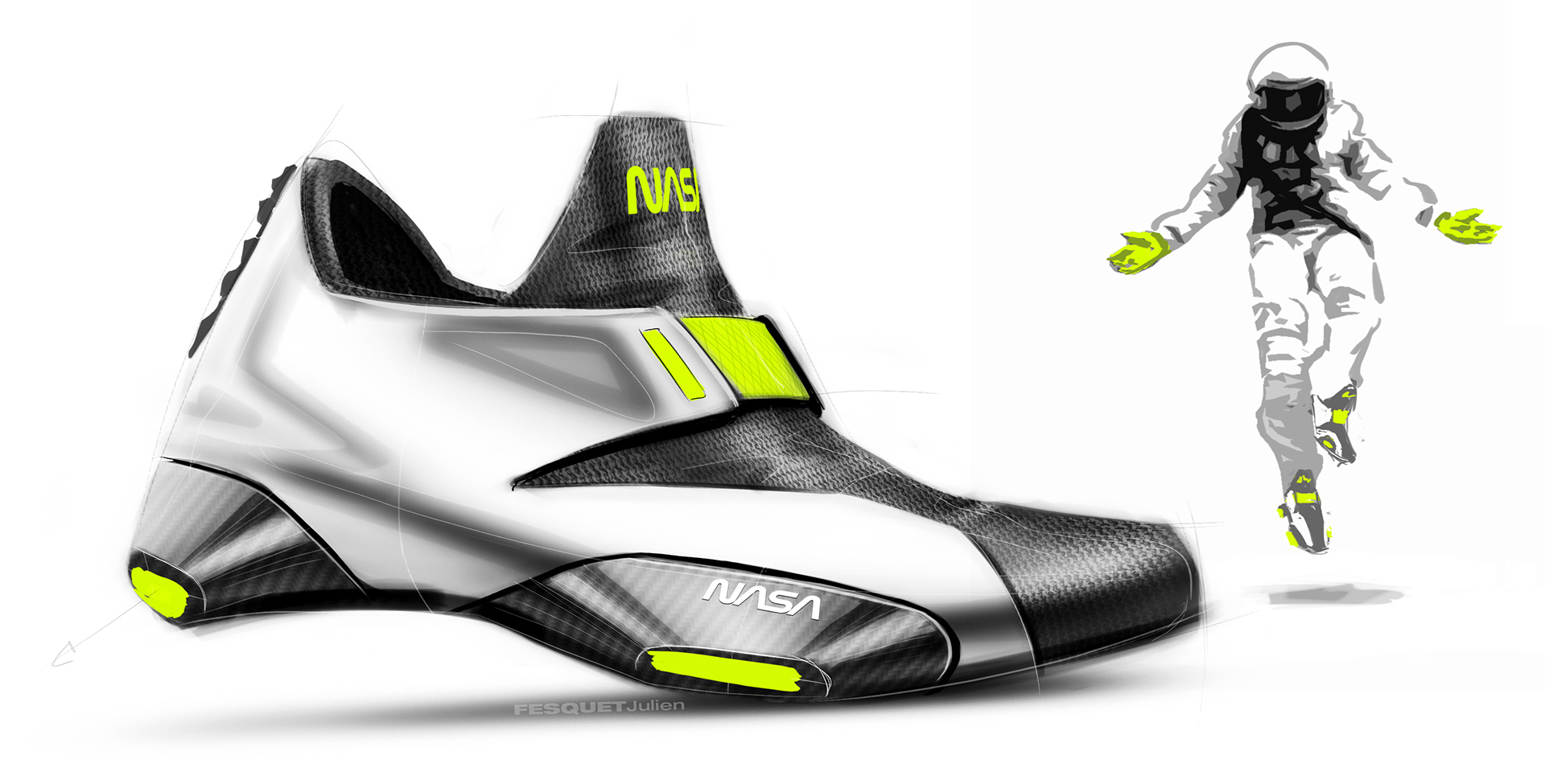 Reprint，industrial design，product design，sneakers，Hand drawn，appearance，