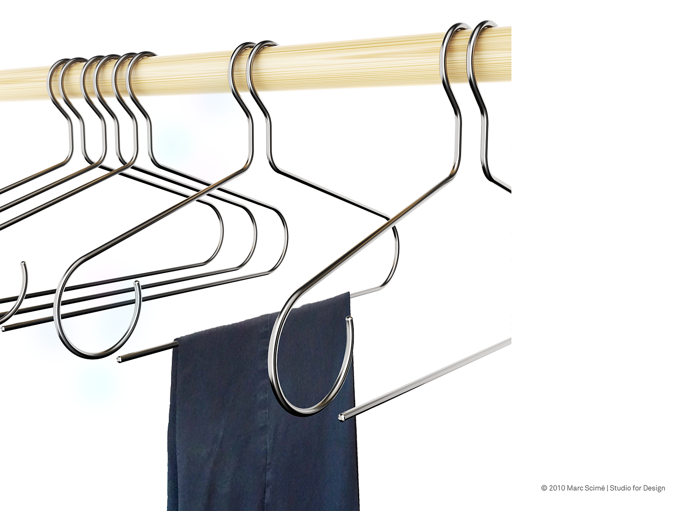 Home Furnishing，Clothes hanging，product design，industrial design，Metal，