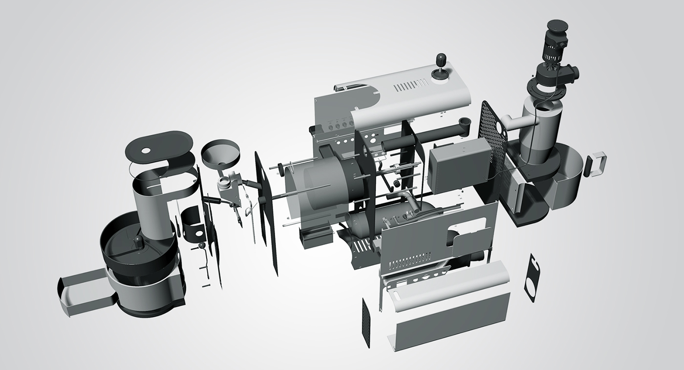 Coffee machine，Electric heater，Massager，product design，lithe，