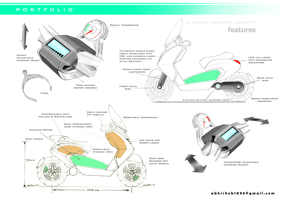 design sketch，Intelligent technology，industrial design，Hand drawn，Electric，