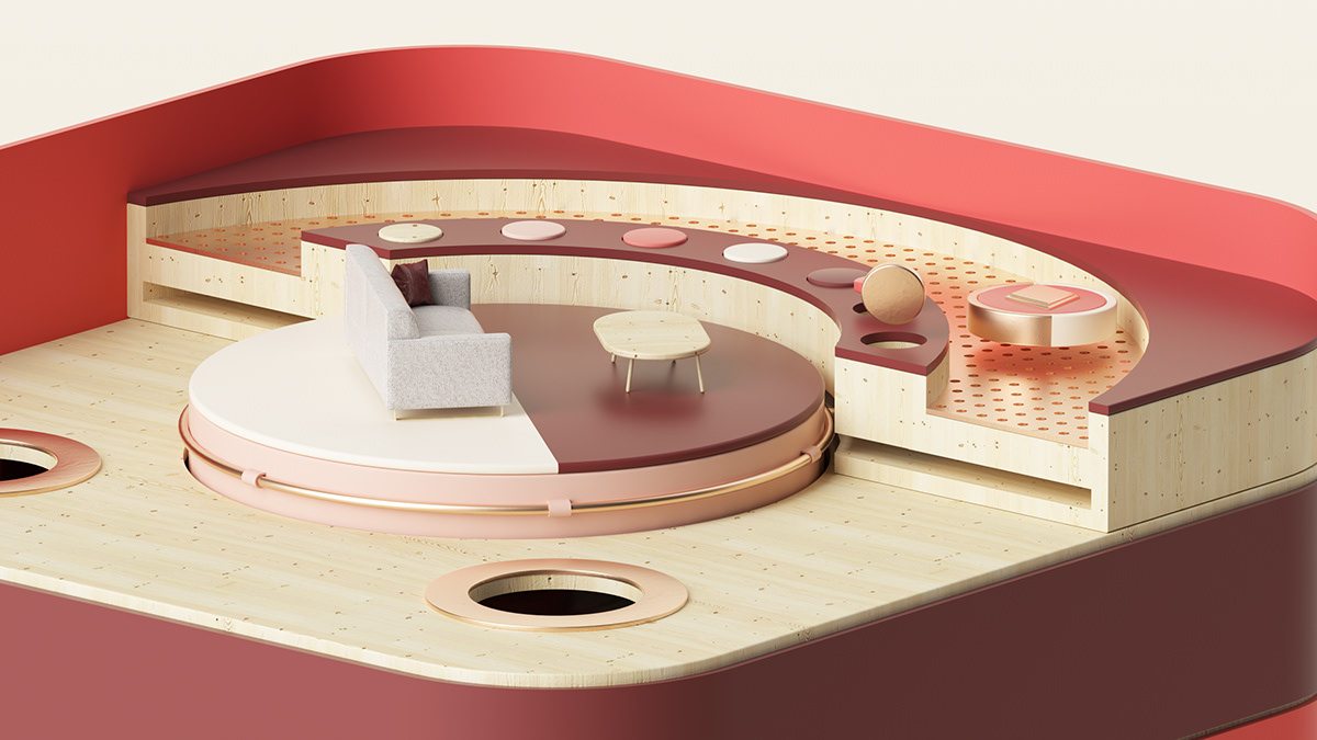 Brand home，animation，3d，Artistic direction，