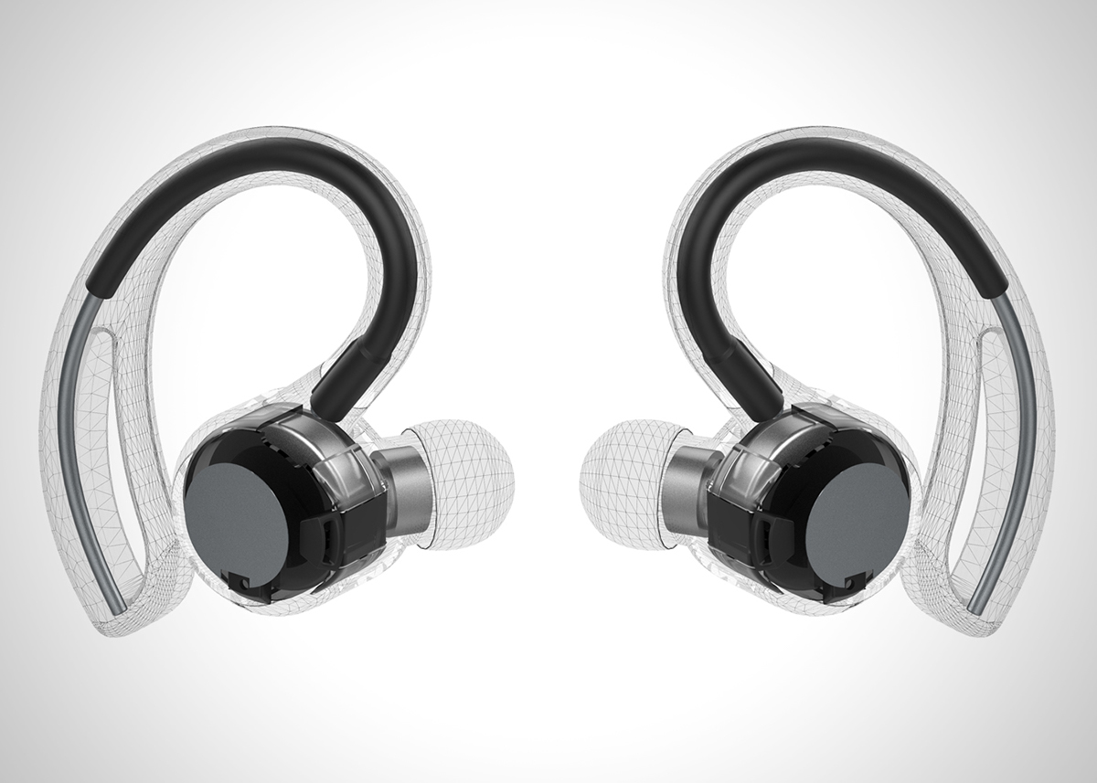 Reed Crawford，Wireless headset，Epic Air，black，intelligence，