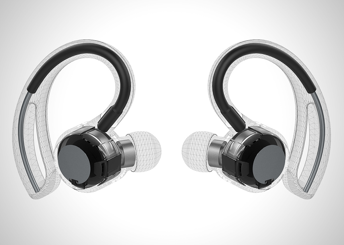 Reed Crawford，Wireless headset，Epic Air，black，intelligence，