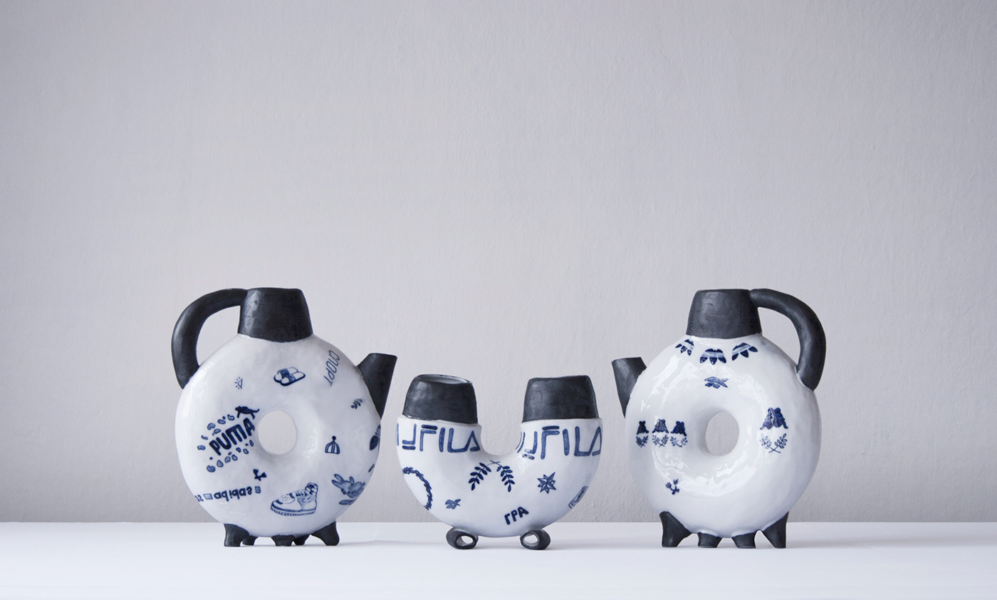 ceramics，teapot，vase，decorative pattern，